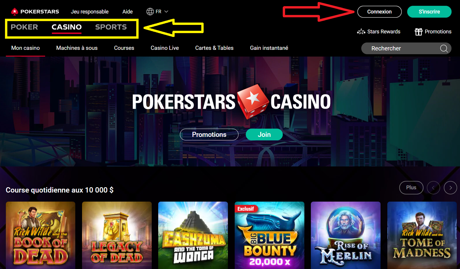 Choix de Betstars Apk