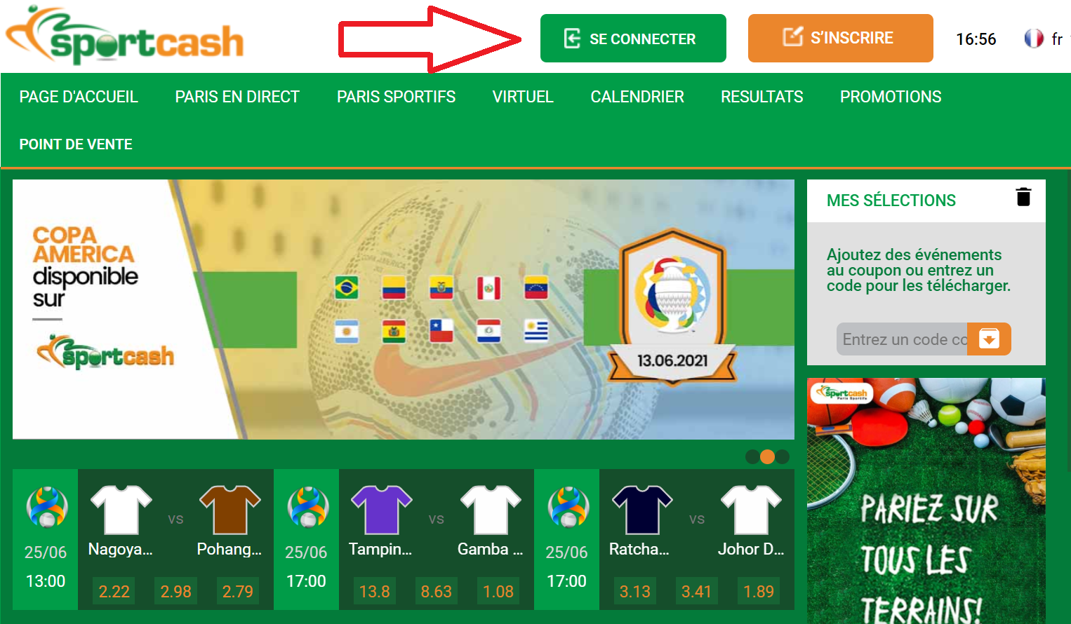 Trouver le Meilleur Sportcash