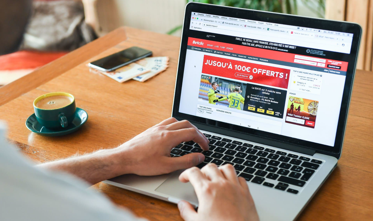 Betclic Inscription - le Complot